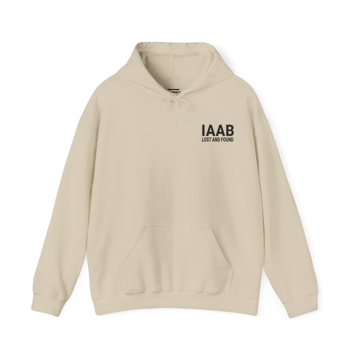 Drake Merch - Drake It's All A Blur Lost And Found Exclusive Sand Tour Hoodie