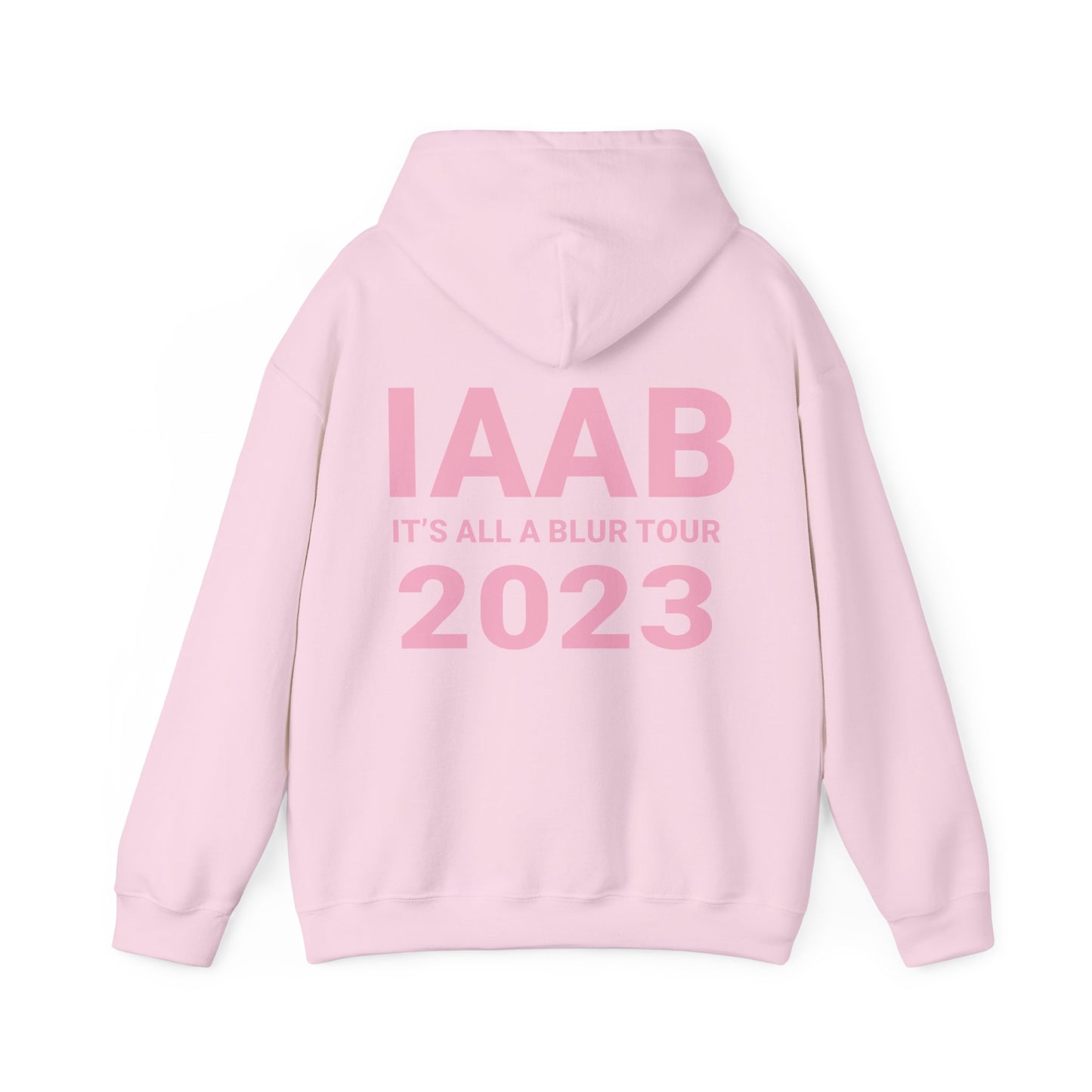 Drake Merch - Drake It's All A Blur Her Loss Signature Pink Tour Hoodie