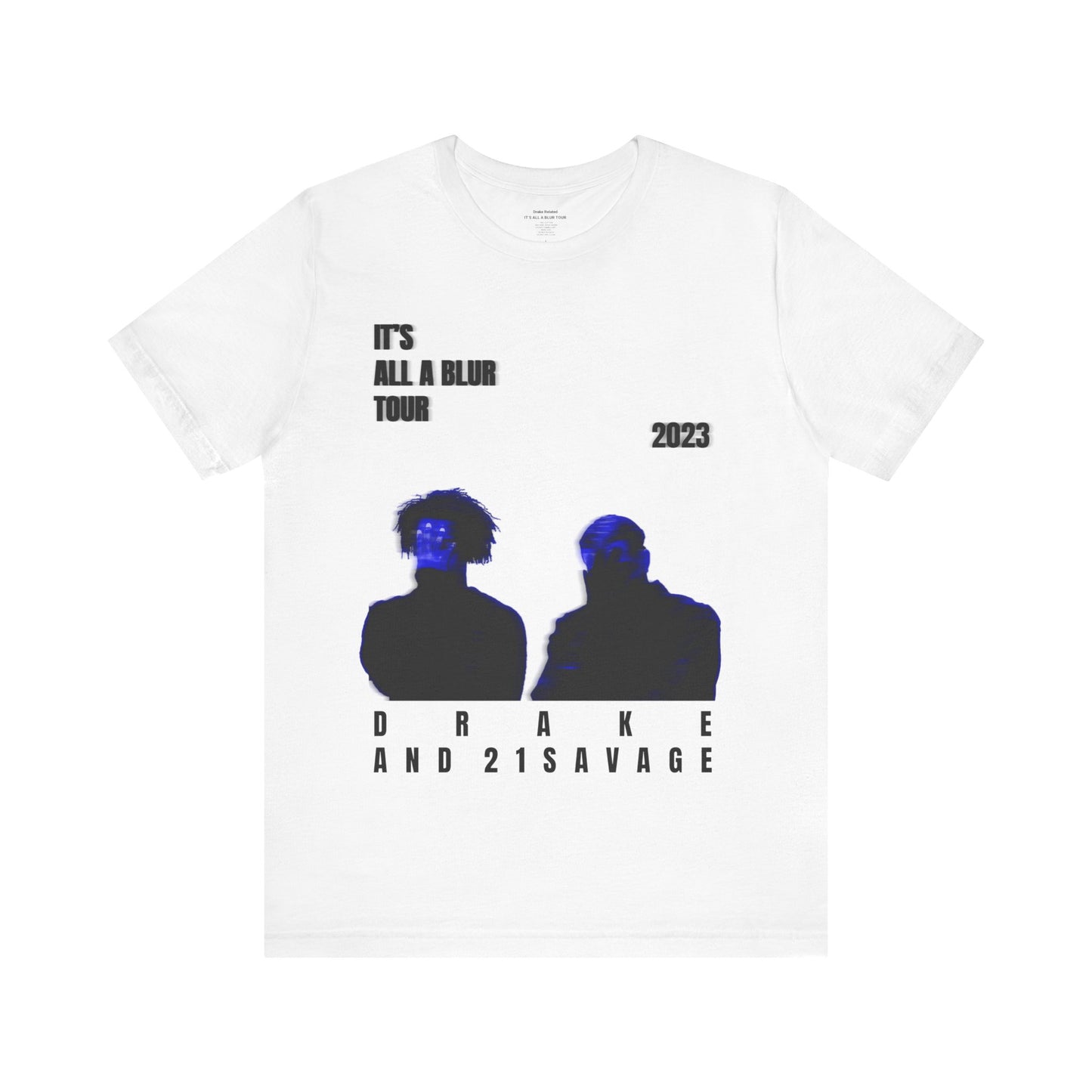 Drake Merch - Drake 21 Savage It's All A Blur Online Exclusive It's All A Blur Tour Tee